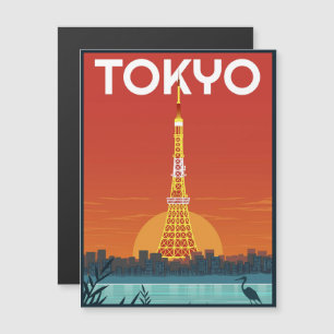 Tokio Japón viajes vintage regalos mágicos de tarj