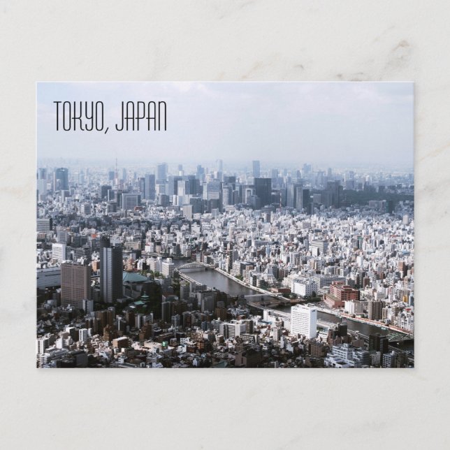 Tokio, postal de Japón (Anverso)