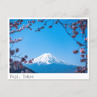 Tokio, postal de la montaña Fuji