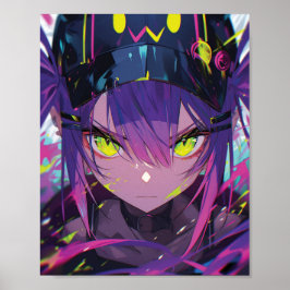 Tokoyami Towa - Hololiva | Póster