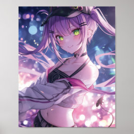 Tokoyami Towa - Hololiva | Póster