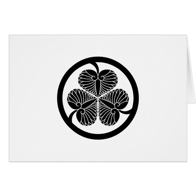 Tokugawa Aoi (4ta Ietsuna 23 radios) (Anverso (Horizontal))