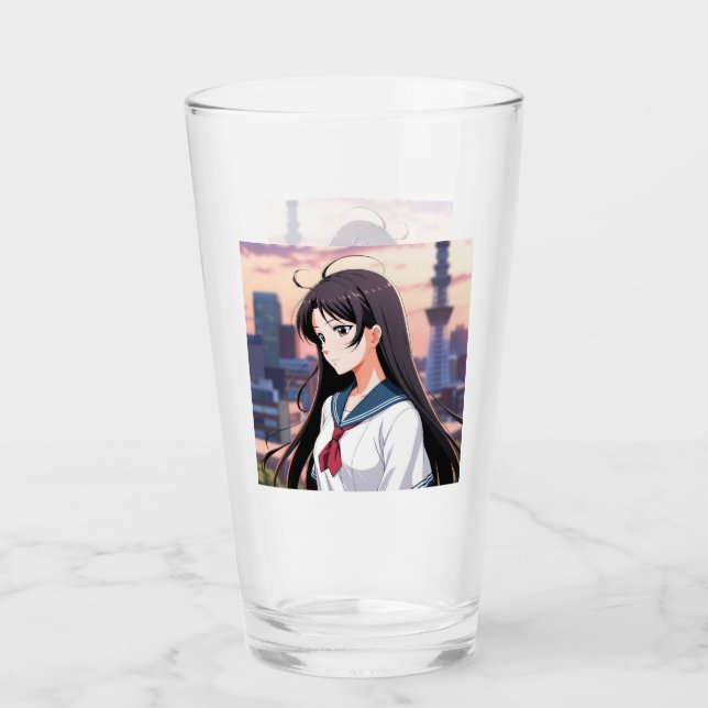 Tokyo Girl glass (Anverso)