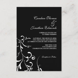 Tolerancia floral III blw de la invitación el