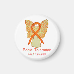 Tolerancia racial Conciencia Cinta Nevera imán