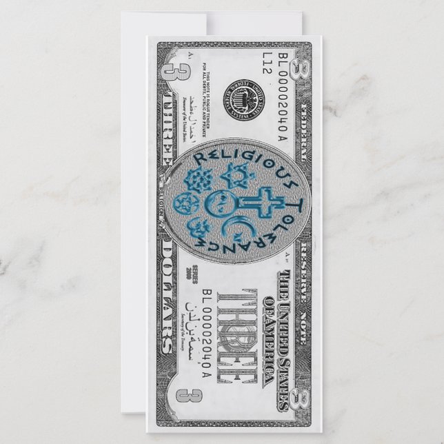 ¿tolerancia religiosa? (Anverso)