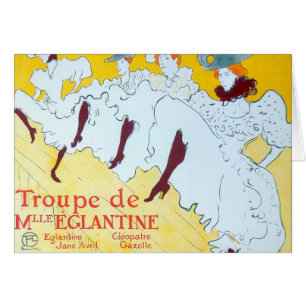 Tolouse Lautrec Dancing Chicas Amarillo