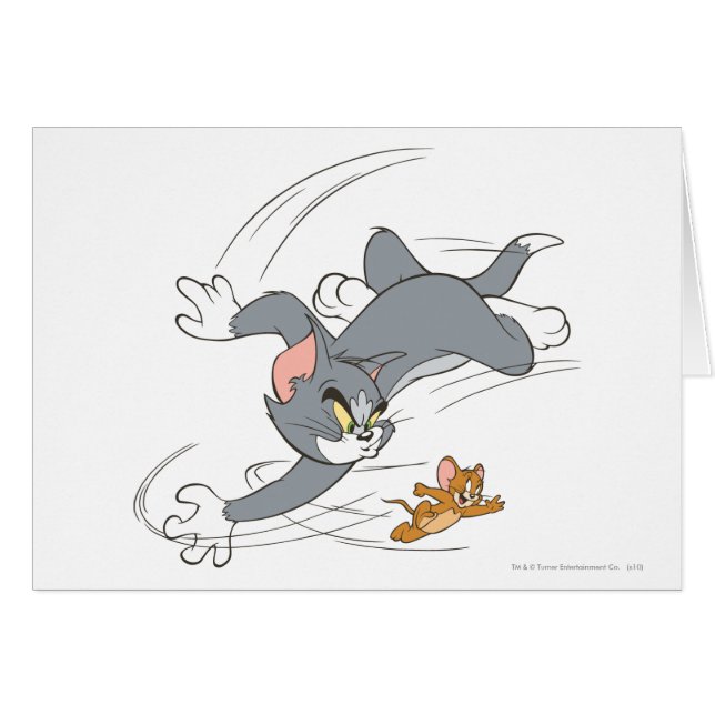 Tom and Jerry Chase Turn (Anverso (Horizontal))