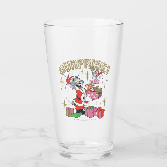 Tom, Jerry y Nibbles Holiday Surprise (Anverso)
