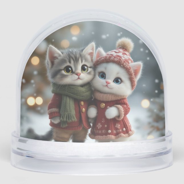 Tom & Luna’s Adventures – 2025 Christmas Snowglobe (Anverso)