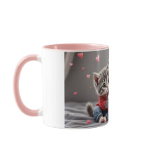 Tom & Luna – Taza Acurrucada de San Valentín