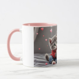 Tom & Luna – Taza Acurrucada de San Valentín