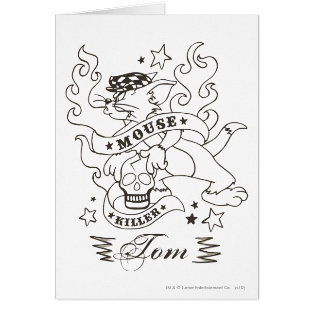 Tom Mouse Killer Tattoo 1 (Frente)