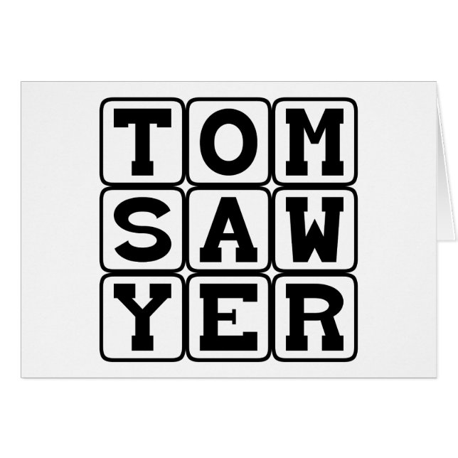 Tom Sawyer, Libro de Mark Twain (Anverso (Horizontal))