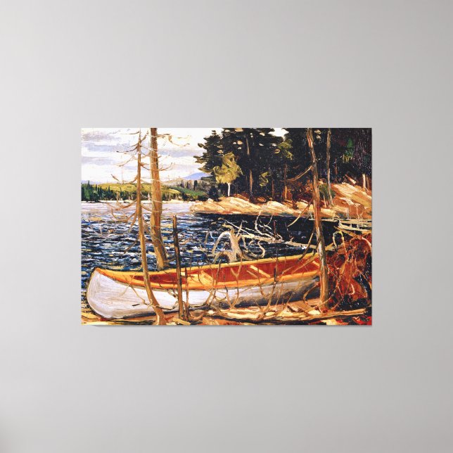 Tom Thomson - La impresión de canvas (Anverso)