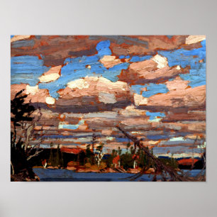 Tom Thomson - Lago Ragged, arte fino