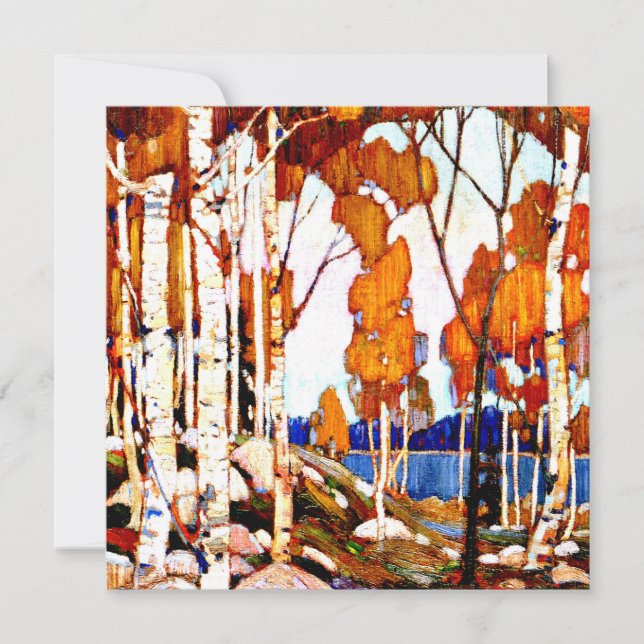 Tom Thomson - Paisaje decorativo (Anverso)