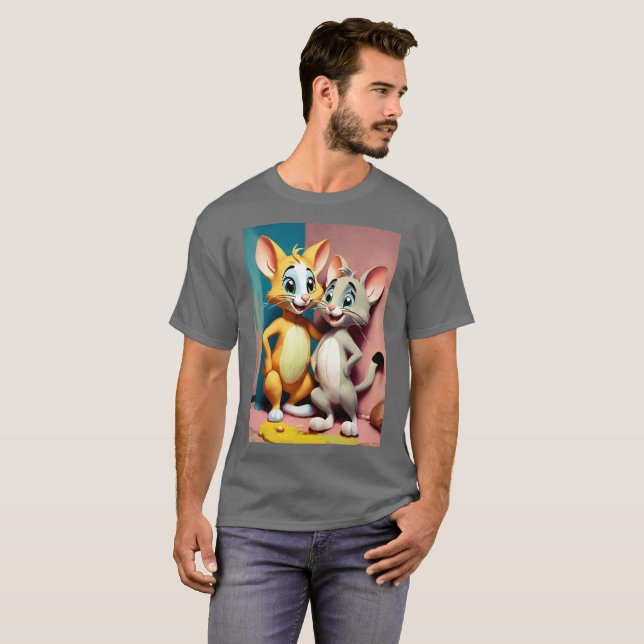 Tom y camiseta de jerry (Anverso completo)