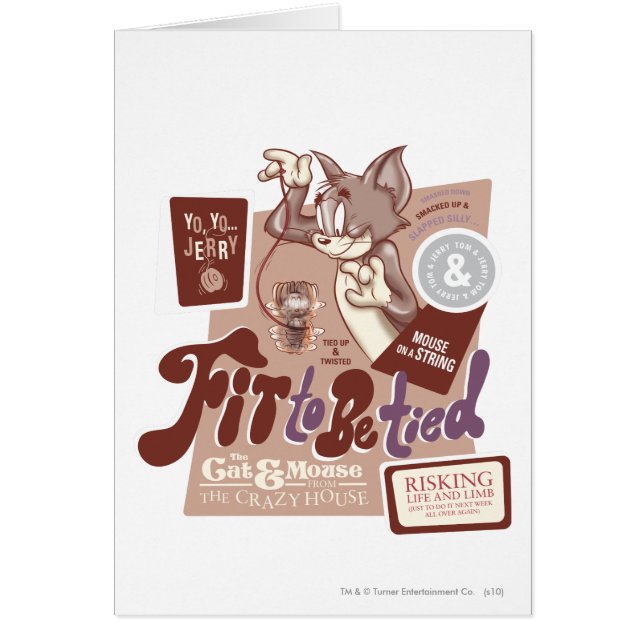 Tom y Jerry aptos para estar atados (Frente)