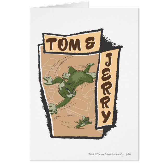 Tom y Jerry en un sofá tan (Frente)