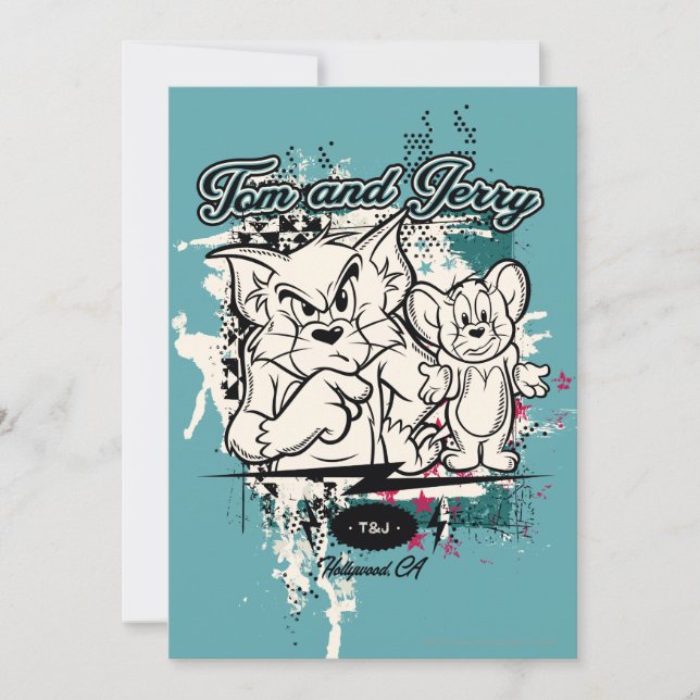 Tom y Jerry Hollywood CA (Anverso)
