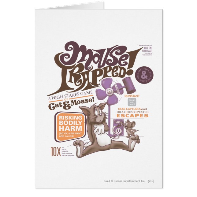 Tom y Jerry Mouse atrapados (Frente)