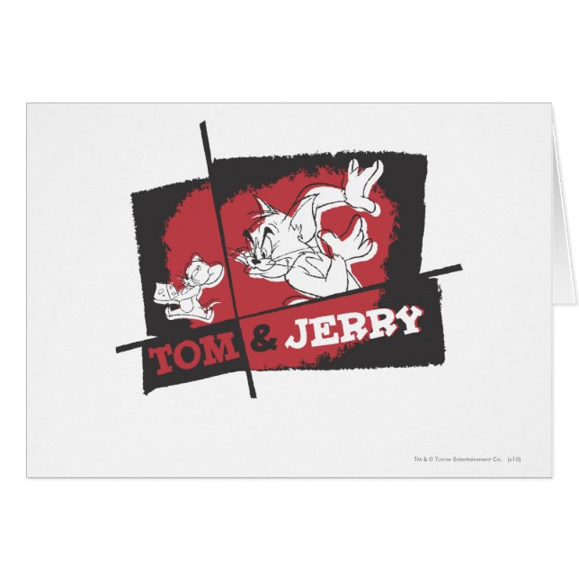 Tom y Jerry Red y Black (Anverso (Horizontal))