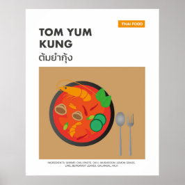 Tom Yum Kung, arte de viajes de comida tailandesa