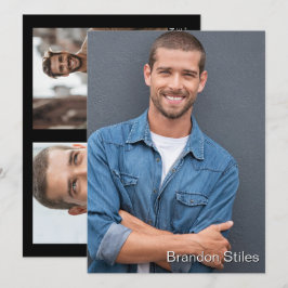 Toma 2 tarjeta de comp de actor de Hollywood Talen