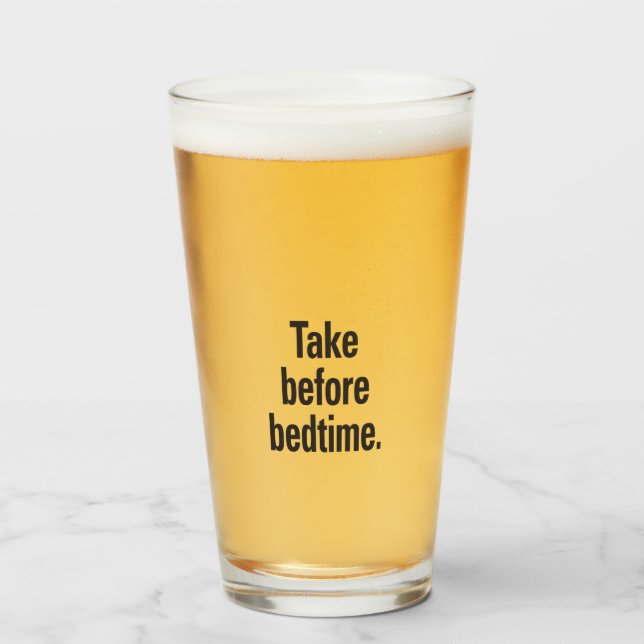 Toma antes de acostarse (Anverso (lleno))