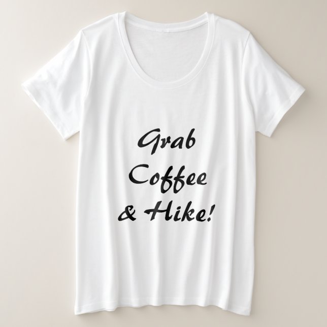 Toma Café Y Una Caminata (Anverso del diseño)