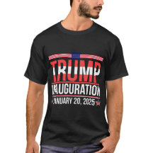 Toma de mando de Trump pone ropa en la camiseta