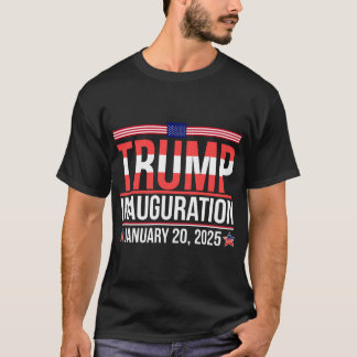 Toma de mando de Trump pone ropa en la camiseta