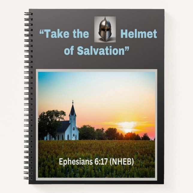Toma el casco de la salvación - Cuaderno de Espira (Anverso)