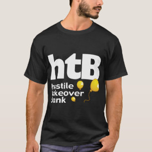 Toma hostil de la camiseta esencial del banco