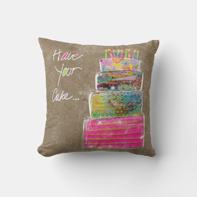 Toma la almohada del pastel (Anverso)