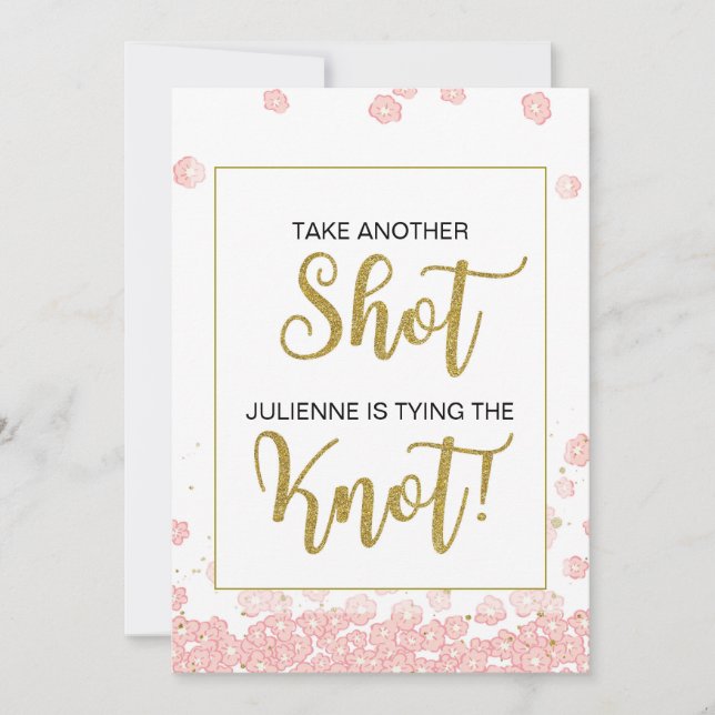 Toma Otro Disparo Ella Está Anudando el Letrero (Anverso)