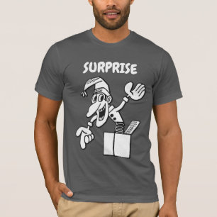 Toma SORPRESA en la caja camiseta