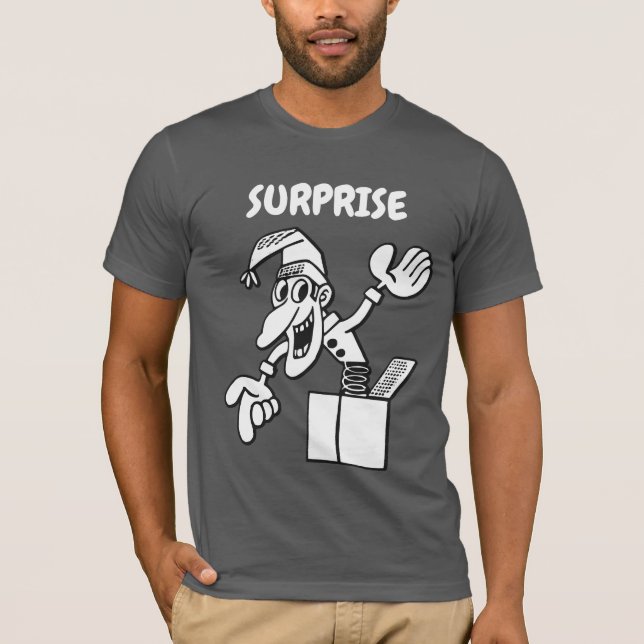 Toma SORPRESA en la caja camiseta (Anverso)