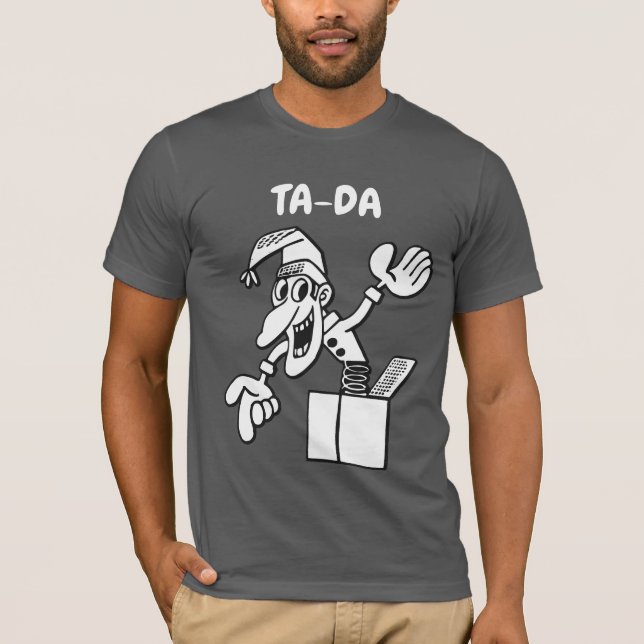 Toma TA-DA en la camiseta de la caja (Anverso)