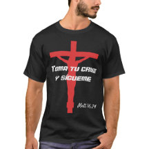 Toma tu cruz camiseta