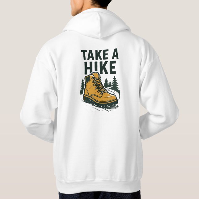 Toma un paseo - Sudadera para excursionistas (Reverso)