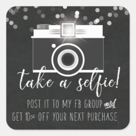 Toma un Pegatina de Lealtad al Cliente Selfie