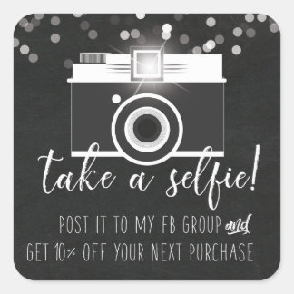 Toma un Pegatina de Lealtad al Cliente Selfie