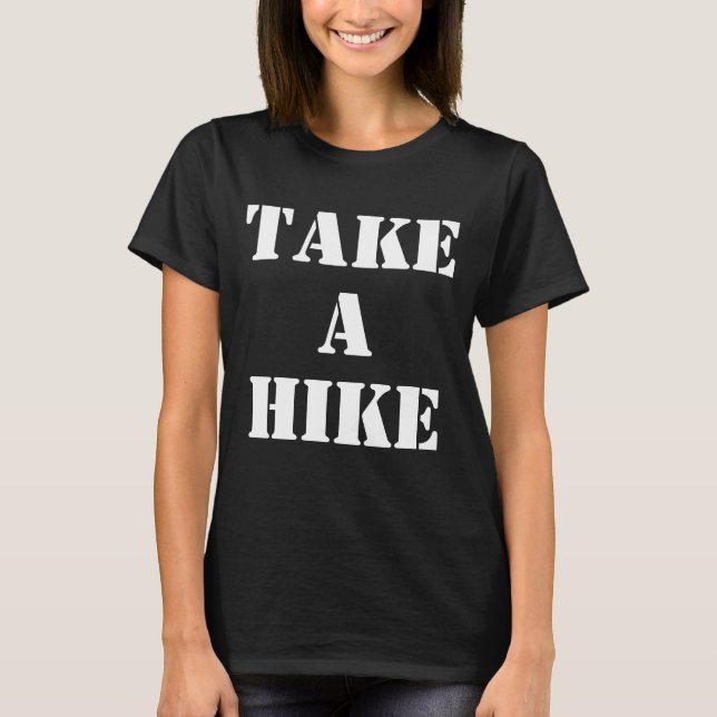 TOMA UNA Camiseta DE SENDERISMO (Anverso)