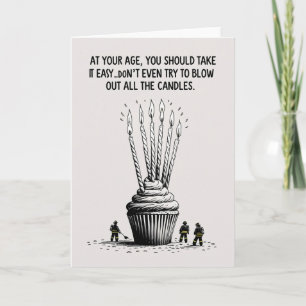 Tómalo con calma - Tarjeta de cumpleaños divertida