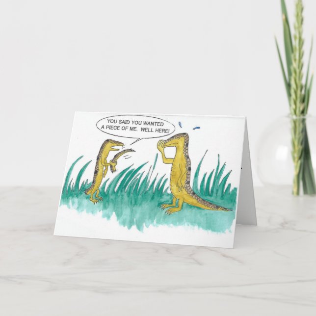 TOMANDO A UN PEDAZO DE MÍ LA TARJETA DE CUMPLEAÑOS (Anverso)