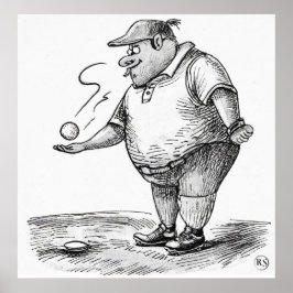 Tomar Un Goto - Impresión De Arte De Golf