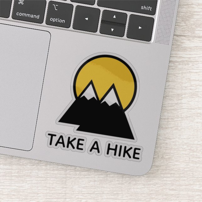 Tomar Un Pegatina De Hike Vinyl (Detalle)