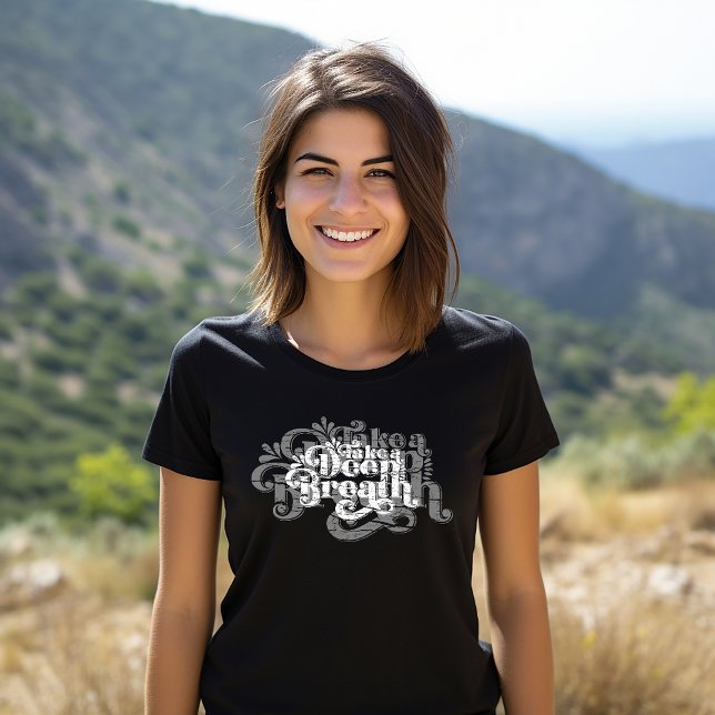 Tomar una camiseta para la respiración profunda (Subido por el creador)